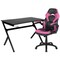 Flash Furniture Black Gaming Desk and Chair Set with Cup Holder BLN-X10D1904-PK-GG - alternate 3